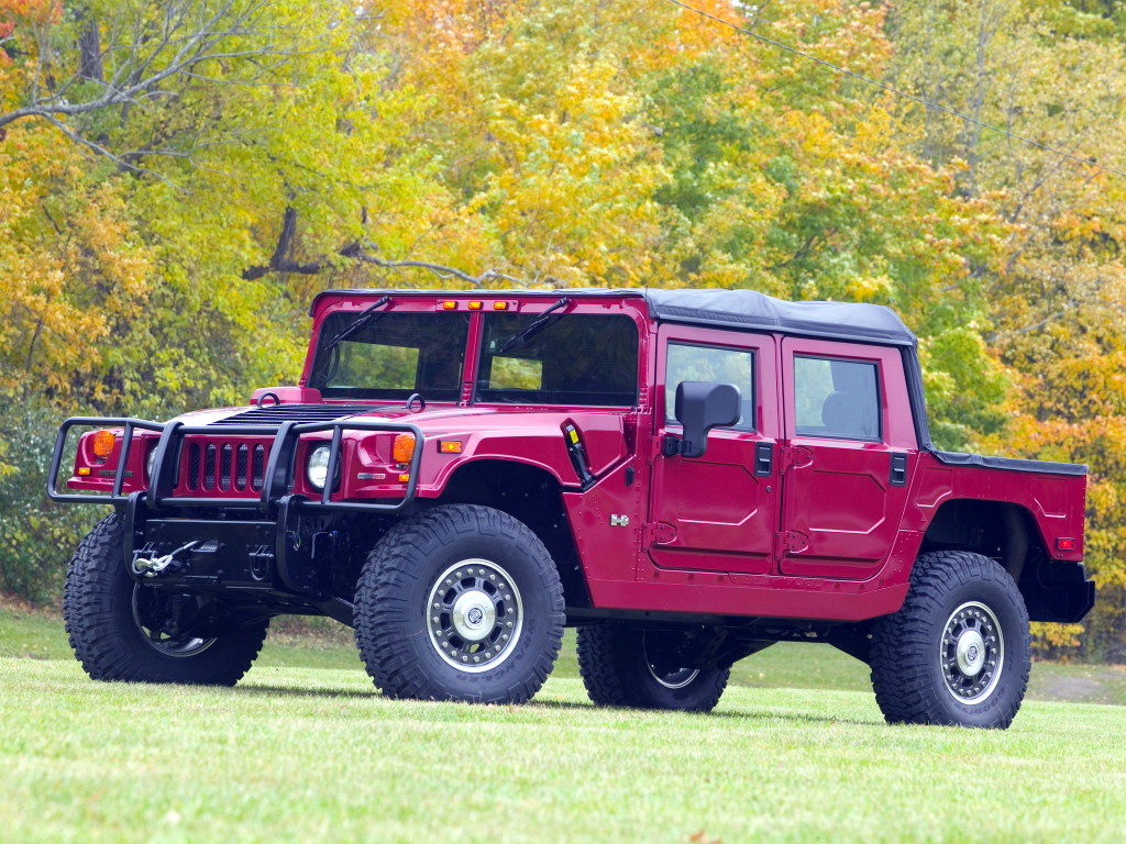 Hummer h1 на бездорожье