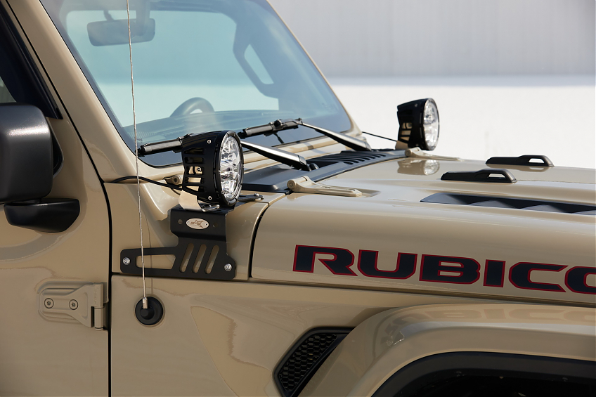 Кронштейны крепления светодиодных фар для Jeep Wrangler JL Gladiator JT 2018-2024