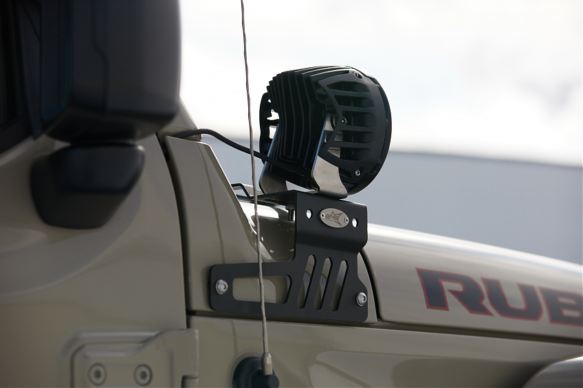 Кронштейны крепления светодиодных фар для Jeep Wrangler JL Gladiator JT 2018-2024