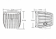 Светодиодные фары Rigid Dually SAE-Серия Белый + Желтый (4 светодиода) Противотуманная фара (пара)  Подходят для бамперов Rival