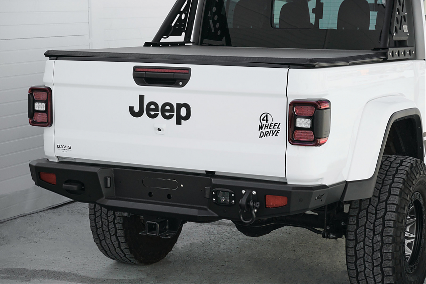 Бампер силовой задний BMS PRO-Line для Jeep Gladiator JT 2019-2024