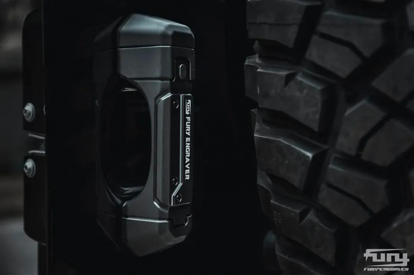 Накладки на дверные ручки FURY серии Awaken для Jeep Wrangler JL (5 штук) (Чёрные)