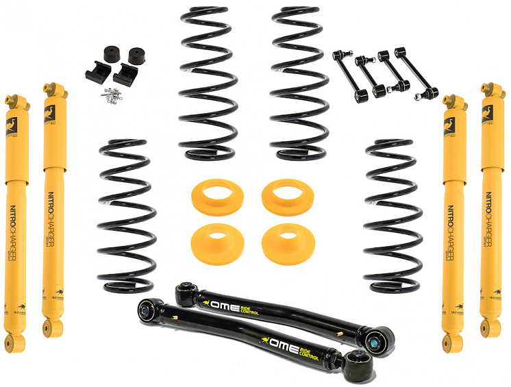 Лифт-комплект OME +90 мм. Jeep Wrangler JL SPORT 2 двери (Легкая- Тяжелая нагрузка)