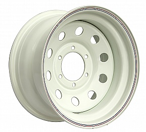 Диск Ниссан Навара D40 2.5TD стальной белый 6x114,3 8xR16 d66 ET-0