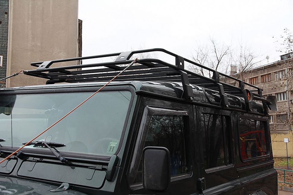 Багажник экспедиционный Land Rover Defender 1350x1900 мм Багажник экспедиционный Land Rover Defender 1350x1900 мм
