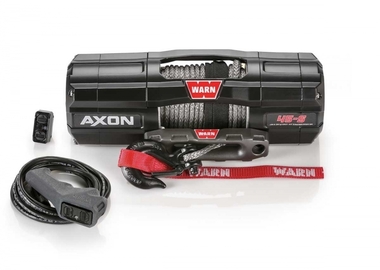 Лебедка электрическая WARN AXON 45-S синтетический трос для UTV