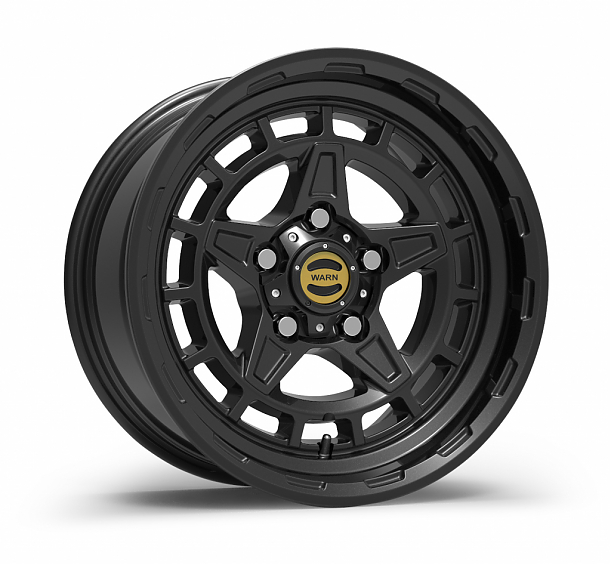 Диск колесный усиленный Warn Diamond Cutter 17 x 8.5 5X127 ET0 черный  для Jeep Wrangler JL \ JK