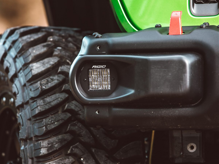 JEEP Wrangler JL Крепление фар D серии в отверстия для ПТФ бампера