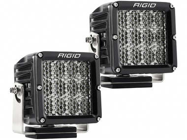 Светодиодные фары Rigid D-XL Серия PRO (12 светодиодов) - Рабочий свет (пара)