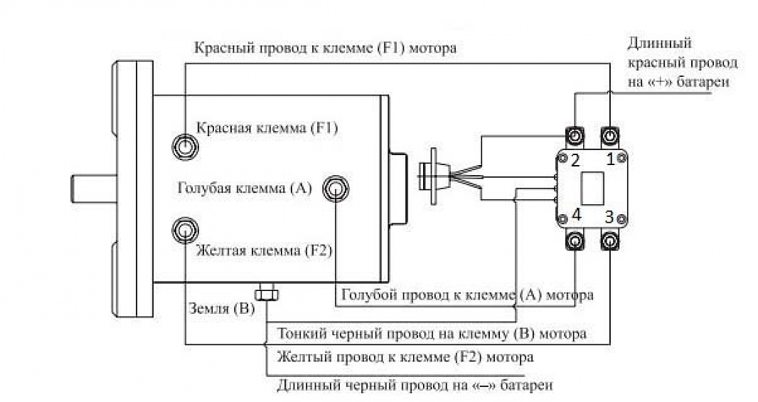 Соленоид \ контактор 12 В для лебедки Автоспас 