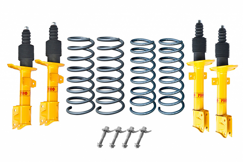 Лифт-комплект РИФ для Renault Duster, Nissan Terrano III 2004+ лифт +20 мм