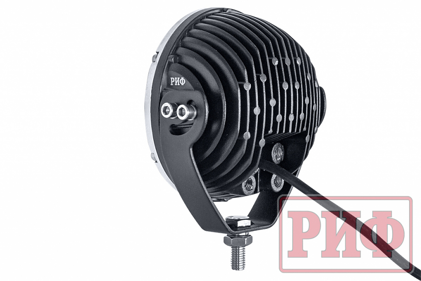 Светодиодная фара дальнего света РИФ 127 мм 60W