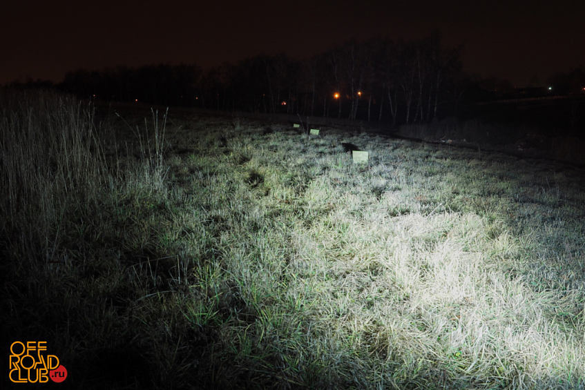 Светодиодная фара водительского света РИФ 516 мм 54W LED