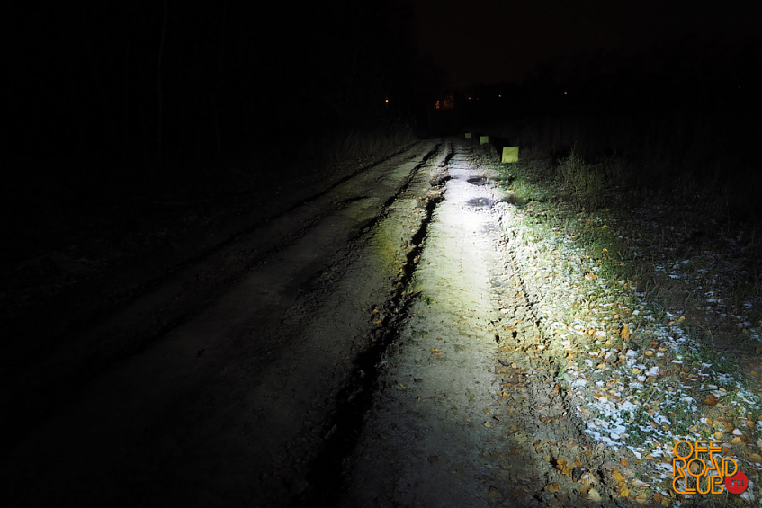 Светодиодная фара / балка дальнего света РИФ 192 мм 18W LED