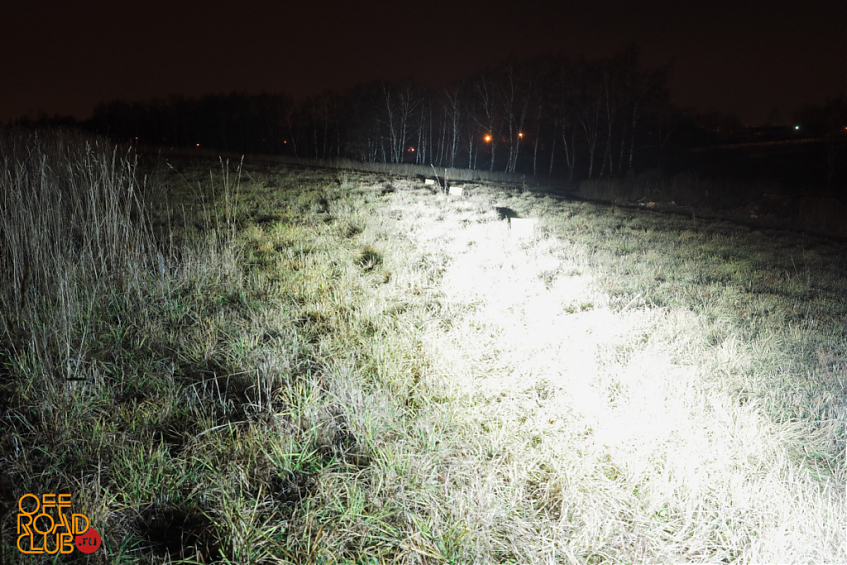 Светодиодная фара дальнего света РИФ 508 мм 120W LED