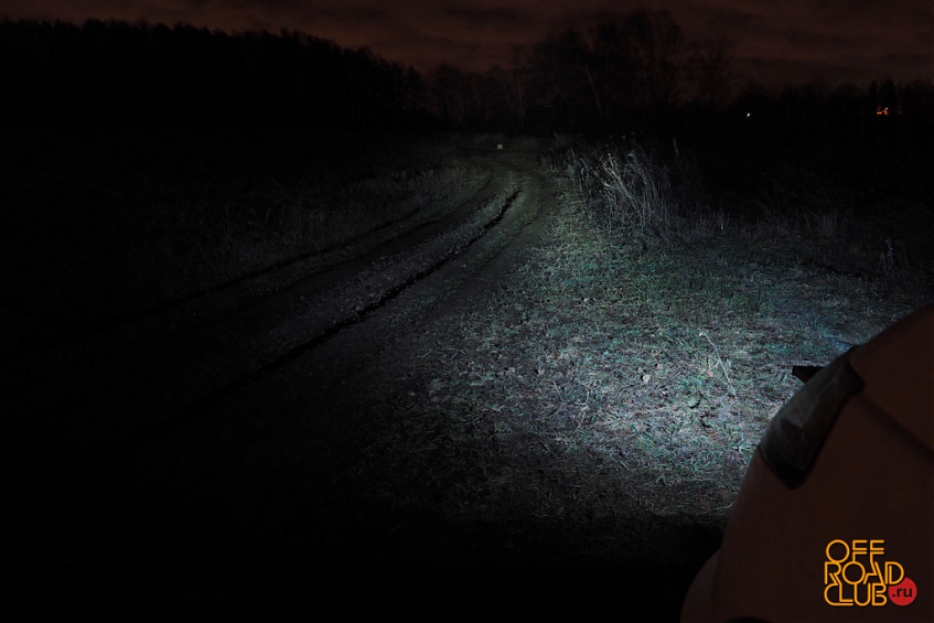 Светодиодная фара дальнего света РИФ 57 мм 10W LED