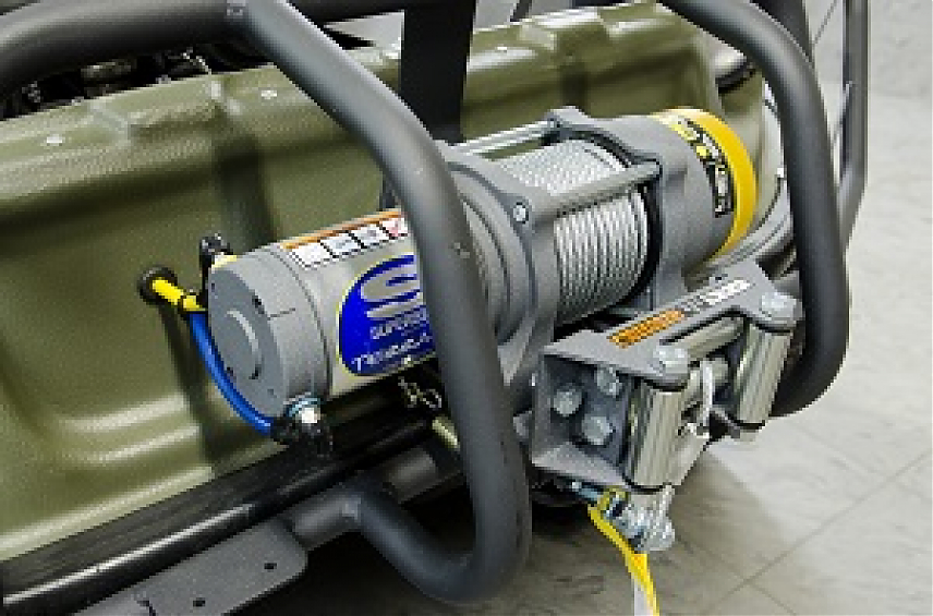 Лебедка электрическая для квадроцикла (ATV), вездехода (UTV) Superwinch TERRA 45 стальной трос