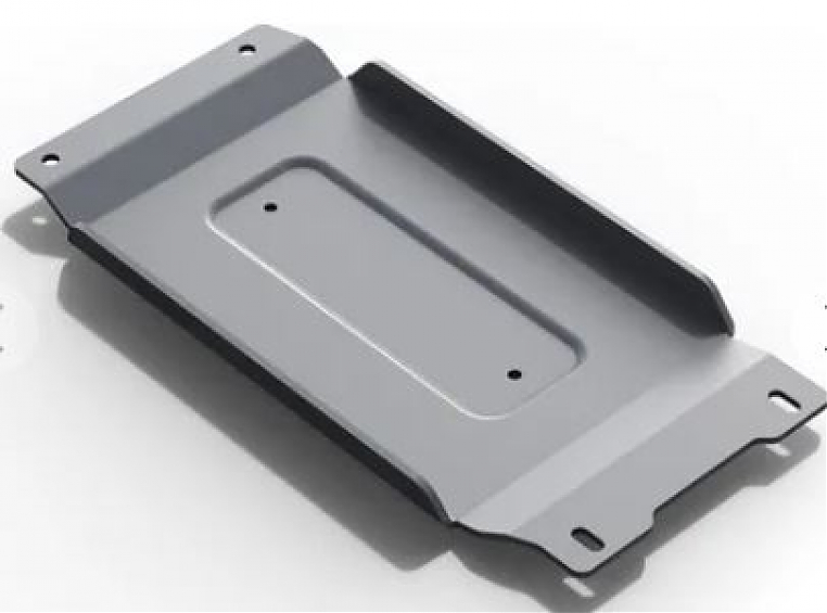 Защита алюминиевая Rival для РК (часть 2) Jeep Wrangler III JK 4-дв. 3.6 , 3.8 Бензин АКПП 2007-2018.