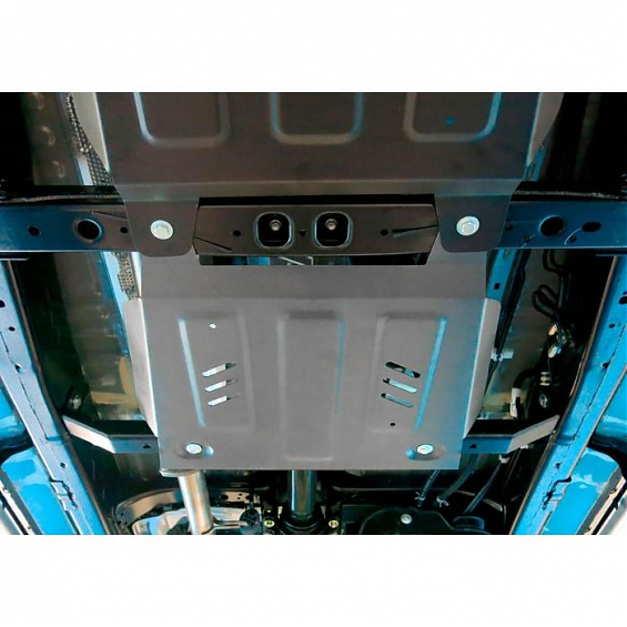 Защита алюминиевая Rival для РК Toyota Hilux VIII 4WD 2015+