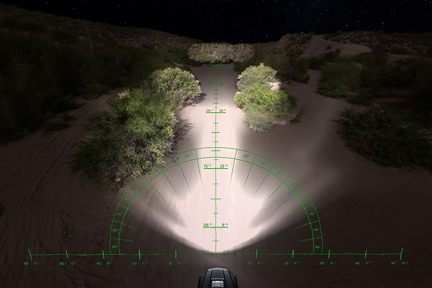 Светодиодная балка Rigid 40 Е-серия PRO (80 светодиодов) - Дальний свет Midnight Edition