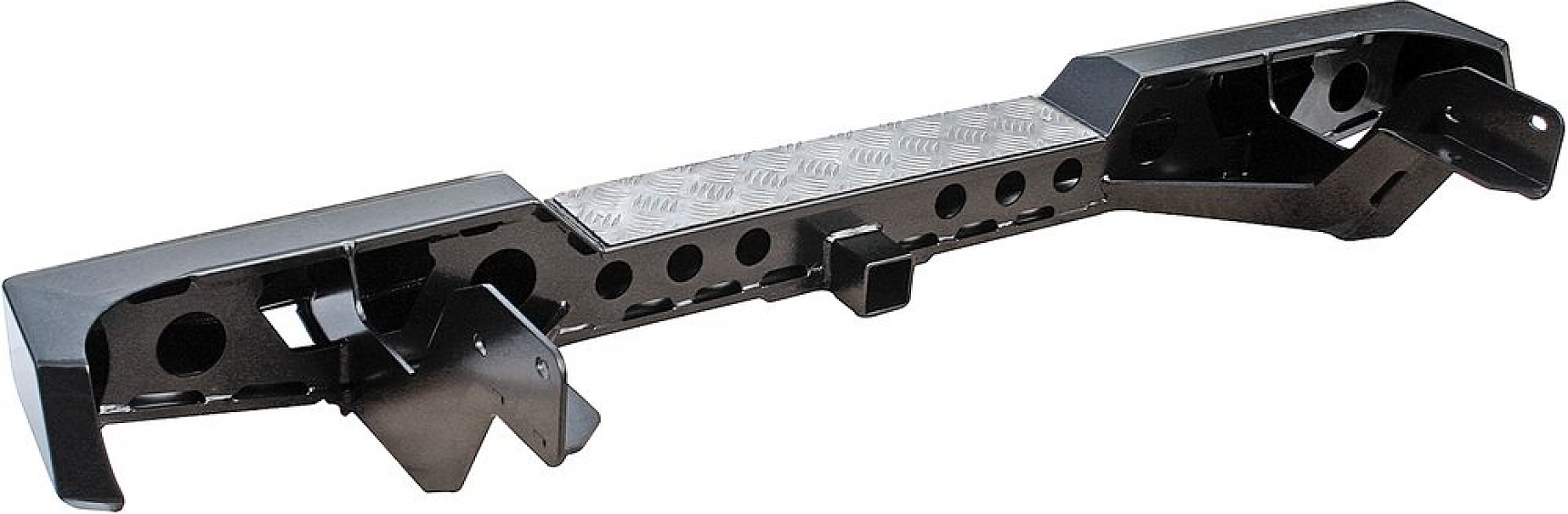 Бампер задний силовой  Ford Ranger T6 (2011-2015) с квадратом под фаркоп