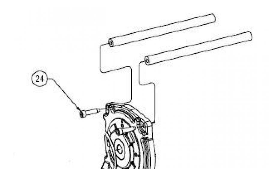 Болт стяжки  боковин Warn Off-road