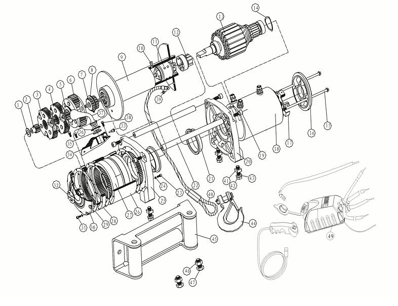 Кольцо уплотнительное вала мотора DC-300
