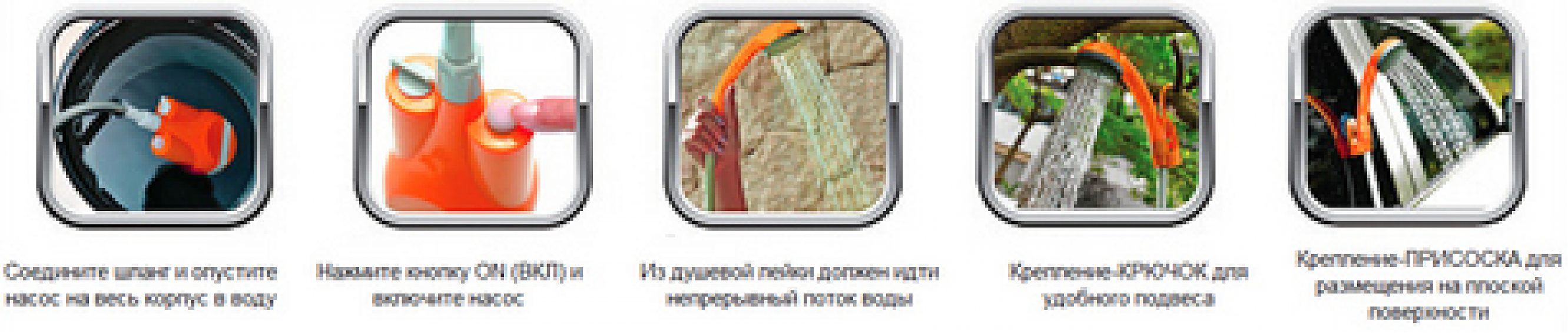 Автономный мини-душ  Berkut SMART WASHER