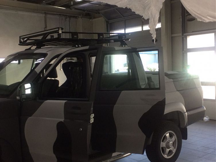 Багажник экспедиционный Риф для УАЗ Патриот Пикап