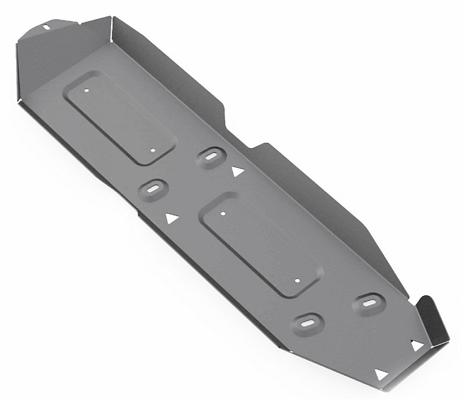 Защита алюминиевая Rival для топливного бака Volkswagen Amarok 2010-2019.