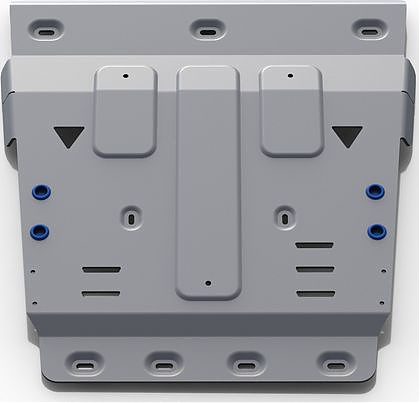 Защита алюминиевая Rival для КПП и РК Volkswagen Amarok I рестайлинг 2016-2019. Защита алюминиевая Rival для КПП и РК Volkswagen Amarok I рестайлинг 2016-2019.