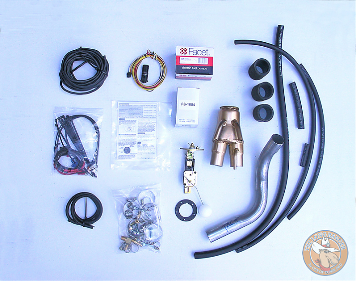 Дополнительный топливный бак комбо Long Ranger 122 л топливо\ 55 л вода, для Land Cruiser 200