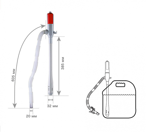 Насос электрический для перекачки технических жидкостей SMART POWER SP400EP