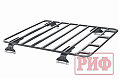 Багажник экспедиционный (платформа) РИФ 1200х1400 мм для Mitsubishi L200 2005-2015