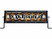 Светодиодная балка 10″ Rigid Radiance Plus cерия (6 Светодиодов) Янтарная подсветка