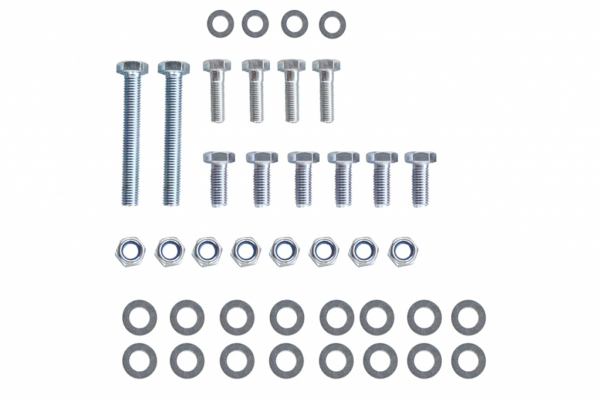 Переходник РИФ для съёмной лебёдки в перед. штатный бампер Mitsubishi Pajero Sport 2015+/L200 2015+
