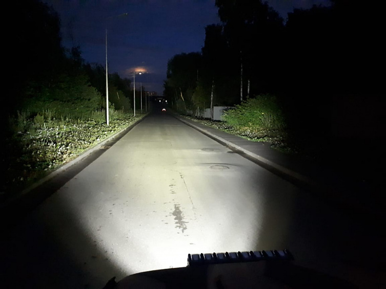 Светодиодные фары Rigid D-XL Серия PRO (12 светодиодов) - Водительский свет (пара)