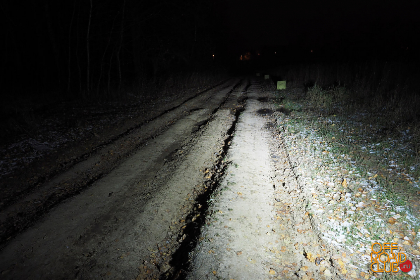 Светодиодная фара водительского света РИФ 99 мм 18W LED