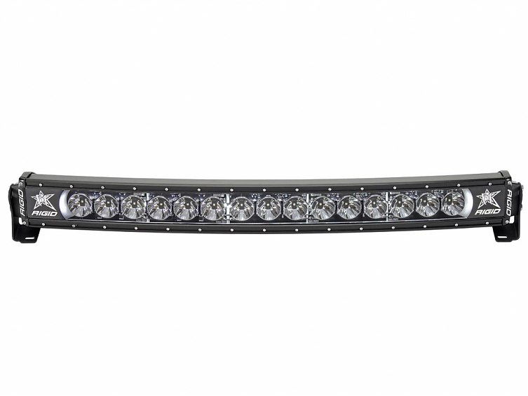 Светодиодная балка  30″ Rigid Radiance Curved cерия (15 Светодиодов) Белая подсветка