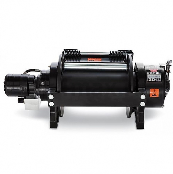 Лебедка индустриальная гидравлическая WARN 30XL стандартный барабан пневмо