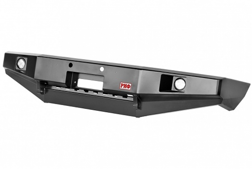 Бампер передний силовой Toyota Land Cruiser 100 до 2002 с доп. фарами без защитной дуги