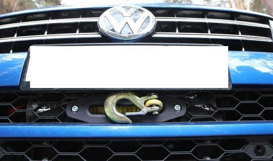 Площадка (кронштейн) Rival под лебедку для автомобиля Volkswagen Amarok