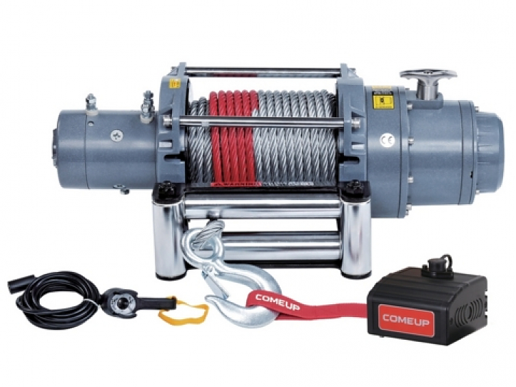 Лебедка электрическая индустриальная COMEUP DV-15 24V (EAC)