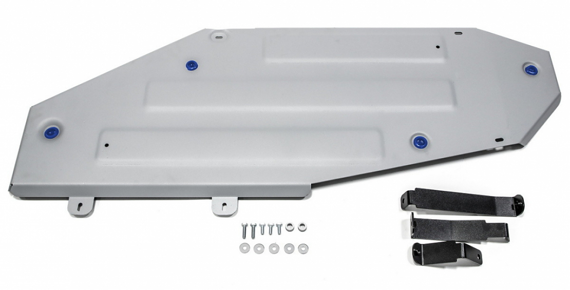 Защита алюминиевая Rival для топливного бака Toyota Land Cruiser 200  2012+