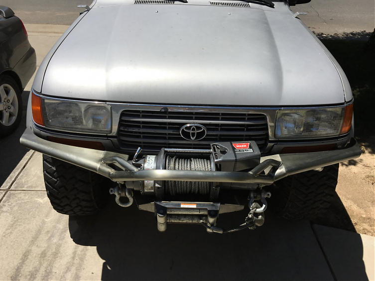 Лебедка автомобильная электрическая для тяжелого внедорожника Warn 16.5Ti  12V