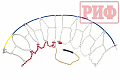 Цепи противоскольжения РИФ 4х4 соты 16 мм, 255/70R18, 255/75R17, 265/75R16, 265/55R19, 265/65R18, 265/70R17, 275/60R18, 275/70R16, 32x11,5R15 (к-т 2 шт.)