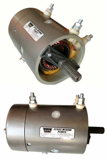 Мотор электрический для лебедки Warn XD9000, ​M8274-50    4,5 лс. длинный