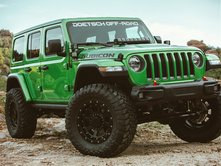 JEEP Wrangler JL Крепление 2х фар на обтекатель перед лобовым стеклом