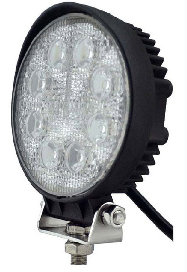 Светодиодная фара водительского света РИФ 116 мм 24W LED
