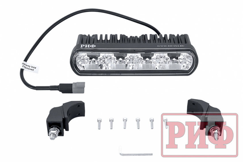 Светодиодная фара / балка водительского света РИФ 222 мм 40W